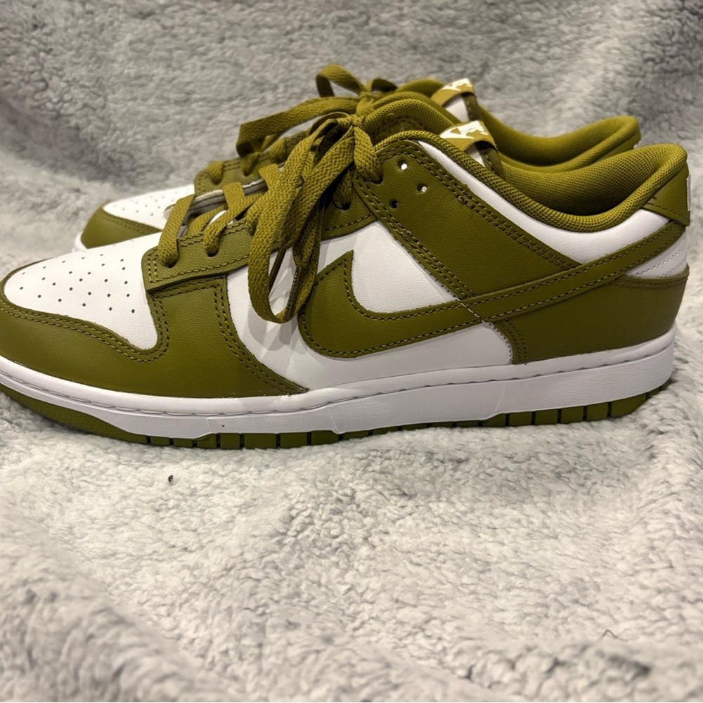 Nike Dunk Low Retro Olive and White Low-Top Men’s 10.5